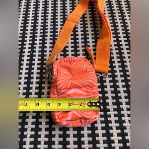 Small swirly cell phone bag